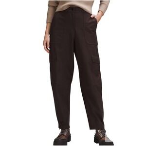 Lululemon Light Utilitech Cargo Pocket High-Rise Pant in Espresso Brown